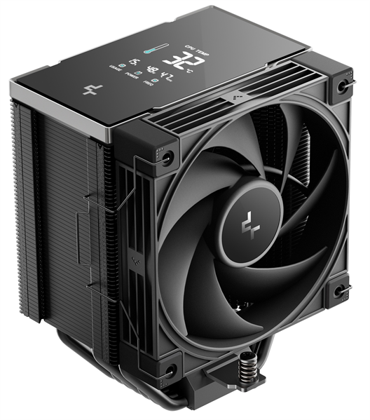 DEEPCOOL AK700 DIGITAL NYX LGA1851/1700/1200/115X/AM5/AM4 (9шт/кор, TDP 260W, PWM, Fan 120mm, 7 тепл. трубок, Copper Base, черный) RET (R-AK700-BKNNMN-GJD-1)