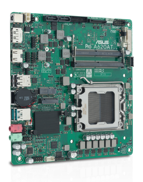 ASUS PRO A620AT-CSM, AM5, A620, 2*DDR5, 2*SATA, 1*M.2, 3*USB 3.2, 7*USB 2.0, Type-C, 1*COM port, Matx; 90MB1L5M-M0EAYC