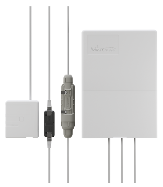 Фото MikroTik GPEN 21, Gigabit Passive Ethernet Network, Fixed Smart PoE injector with SFP cage
