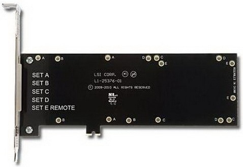 Broadcom/LSI BBU-BRACKET-05 for BBU07, BBU08, BBU09, CVM01, CVM02, for seies 9260, 9271, 9361, 9380, 9460, 9480 (LSI00291 / L5-25376-00 ), 1 year