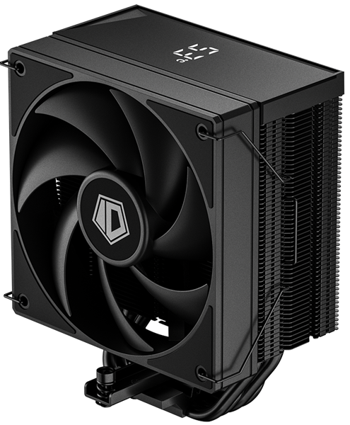 Фото ID-COOLING FROZN A410 TD LGA1851/1700/1200/115X/AM5/AM4 (10шт/кор, TDP 220W, PWM, 4 тепл.трубки прямого контакта, FAN 120mm, черный) RET