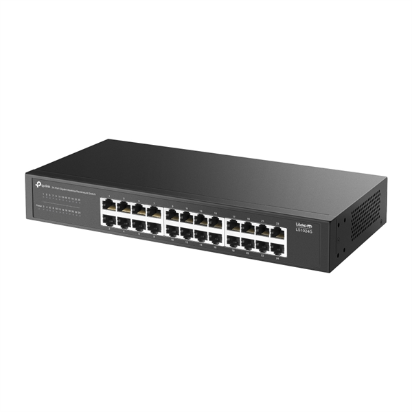 Фото TP-Link LS1024G, 24-Port Gigabit Desktop/Rackmount Switch