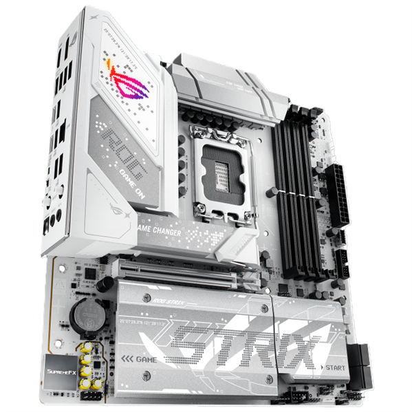 Фото ASUS ROG STRIX B860-G GAMING WIFI, LGA1851, B860, 4*DDR5, 4*SATA, 4*M.2, 4*USB 3.2, 4*USB 2.0, Type-C, 2*PCIx16, DP+HDMI, ATX; 90MB1JF0-M0EAY0