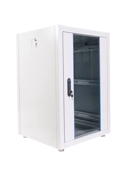 ЦМО Шкаф телекоммуникационный напольный ЭКОНОМ 18U (600х800) дверь стекло, дверь металл