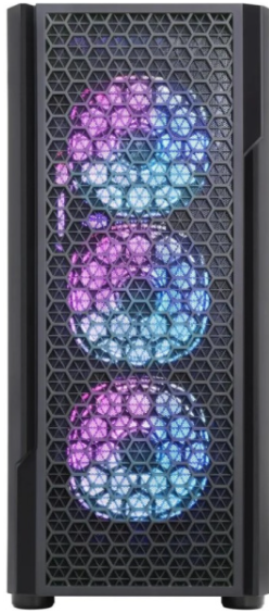 Фото Accord 3312 black w/o PSU ATX 2xUSB2.0 1xUSB3.0 audio bott PSU