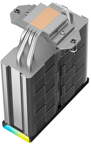 Фото DEEPCOOL AK400 DIGITAL SE LGA1700/1200/115X/AM5/AM4 (18шт/кор, TDP 220W, PWM, Fan 120mm, 4 тепл. трубки, ARGB, черный) RET (R-AK400-BKADMN-GJD)
