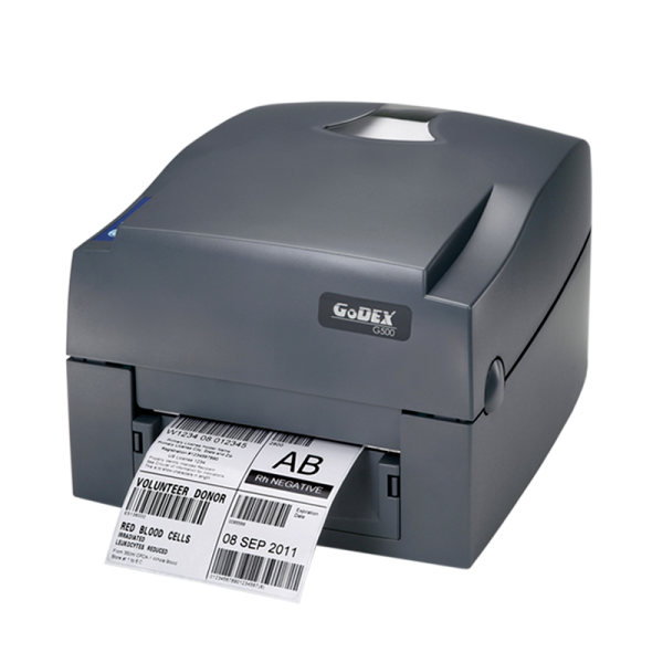 Принтер этикеток Godex TT G530UES,  300 dpi, 4", 4 ips, USB+RS232+Ethernet, 1" core ribbon