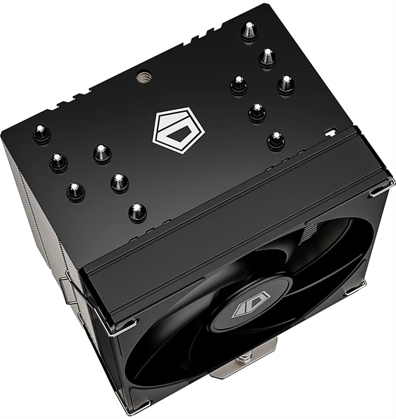 Фото ID-COOLING SE-610-XT BASIC LGA1851/1700/1200/115X/AM5/AM4 (10шт/кор, TDP 250W, PWM, черный, 6 тепл.трубок + медная база, FAN 120mm) RET