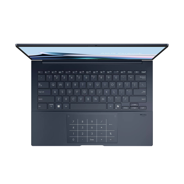 Фото ASUS Zenbook 14 UX3405CA-ST1336 Intel Core Ultra 7 255H 2.0 GHz/ LPDDR5X 16GB/1TB SSD/Intel Arc 14.0 OLED 3K (2880 x 1800) OLED 16:10/,WiFi 7+BT 5.4/No OS/1.20 kg/Ponder Blue