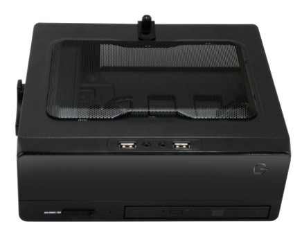 Фото Slim Case Powerman EQ101 BlacK PM-200ATX 2*USB 3.0,Audio, Mini-ITX