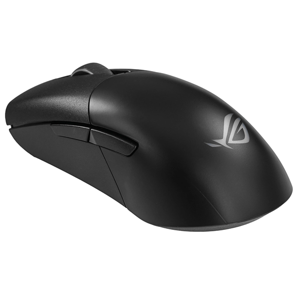 Фото ASUS ROG KERIS WIRELESS AIMPOINT, 75g, 2.4GHz RF, Bluetooth 5.1, 36K DPI sensor, 5 Programmable Button, Black
