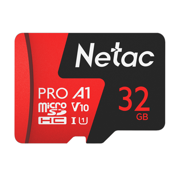 Фото Netac P500 Extreme PRO 32GB MicroSDHC V10/A1/C10 up to 100MB/s, retail pack card only