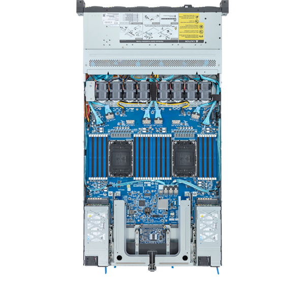Фото Gigabyte Server Platform R183-S96 / 1U / 2xIntel (Gen 4/5) / 2xHS / 32xDIMM / 12xSFF NVME/SAS/SATA / 2x1GbE / 2xOCP 3.0 / 2xFHHL / 2x1600W / Rails / 1Y