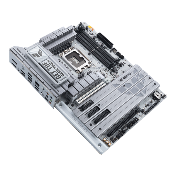 Фото ASUS TUF GAMING Z890-PRO WIFI, LGA1851, Z890, 4*DDR5, 4*SATA, 4*M.2, 6*USB 3.2, 2*PCIx16, 1*PCIx4, 2*PCIx1, 2*Thunderbolt™ 4, HDMI+DP, ATX; 90MB1IR0-M0EAY0