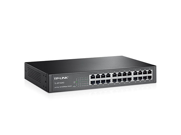 Фото TP-Link TL-SF1024D, 24-port 10/100Mbps Desktop/Rackmount Switch