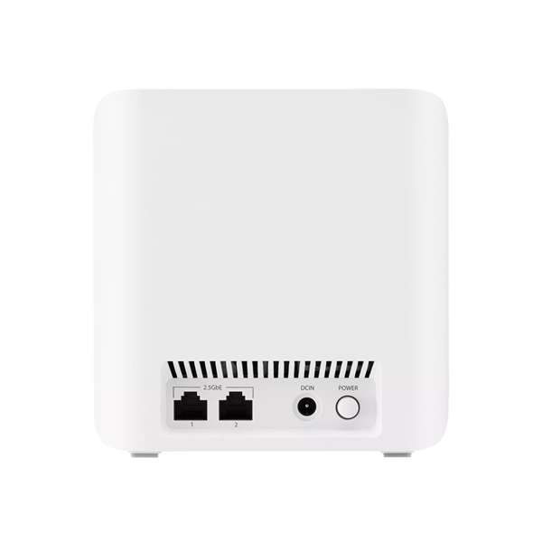 Фото ASUS BD4(W-2-PK)//2 access point /802.11b/g/n/ac/ax/be, 688 + 2882Mbps, 2,4 + 5 gGz, white