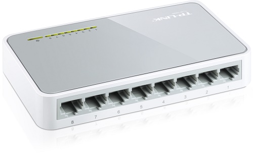 Фото TP-Link TL-SF1008D, 8-Port 10/100 Mbps Desktop Switch
