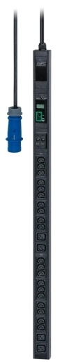 APC Easy PDU, Metered, Zero U, 32A, 230V, (20)C13 & (4)C19;IEC309