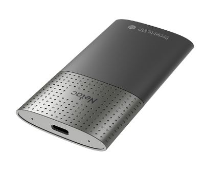 Фото Netac Z9 500GB USB 3.2 Gen 2 Type-C External SSD, R/W up to 550MB/480MB/s,with USB-C to USB-A cable and USB-A to USB-C adapter 3Y wty