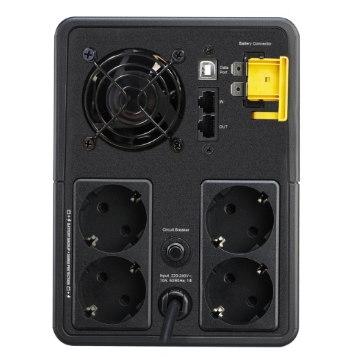 Фото APC Back-UPS 2200VA/1200W, 230V, AVR, 4 Schuko Sockets, USB, 1 year warranty