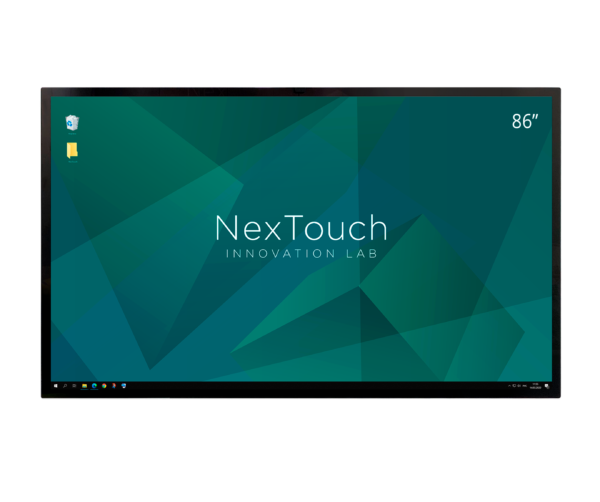 Интерактивный комплексNextPanel 86P, 86", 4К (3840*2160), 350 кд/м2, 4000:1, PCAP, 10 мс, 20 касаний, Wi-Fi, Android 8.0. OPS модуль: процессор Intel Core i5, DDR4 16Gb, SSD 256Гб