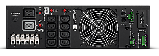 Фото CyberPower OL6KERT3UPM Online 6000VA/6000W USB/RS-232/Dry/EPO/SNMPslot/RJ11/45/EBM/Power module without battaries