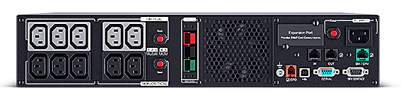 Фото CyberPower PR1500ERTXL2U NEW Line-Interactive 1500VA/1500W USB/RS-232/EPO/Dry/SNMPslot (10 х IEC С13) (12V / 9AH х 4)