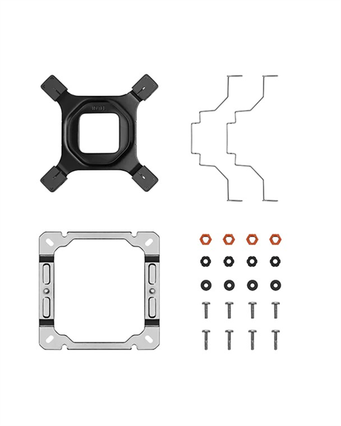 Фото DEEPCOOL AK400 LGA1700/1200/115X/AM5/AM4 (18шт/кор, TDP 220W, PWM, Fan 120mm, 4 тепл. Трубки, черный) RET (R-AK400-BKNNMN-G-1)