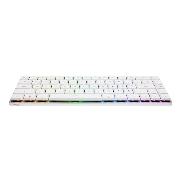 Фото ASUS M603 FALCHION RX LP, 2.4 GHz RF, Bluetooth, 65%, PBT, RGB, White