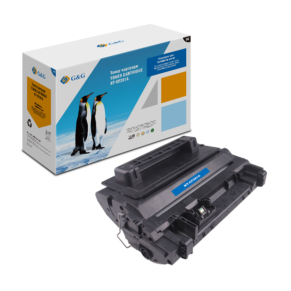 Cartridge G&G 81A для HP LJ M630/M604/M605/M606, с чипом 10 500 аналог CF281A гарантия 36 мес.