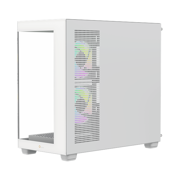 Фото Ocypus Gamma C52 WH ARGB, MATX, USB3.0*1+USB2.0*2, SIDE 2x120mm ARGB, REAR 1x120mm ARGB