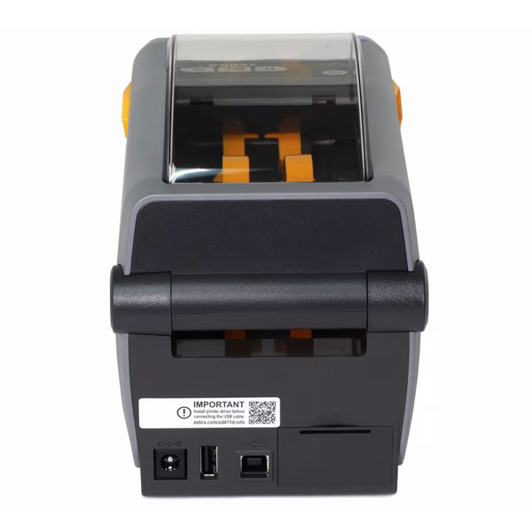 Фото Zebra ZD411, DT, 2", 203 dpi, USB, USB Host, modular Connectivity Slot, BTLE5 (CN)