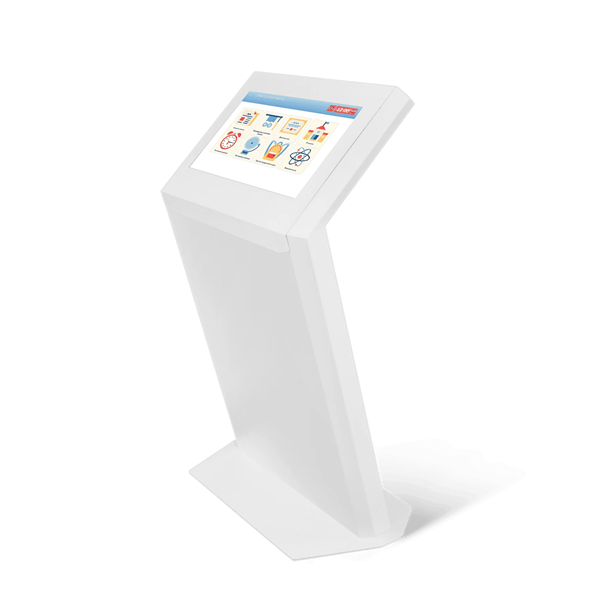 Интерактивная стойка Nextouch NextStand 24P: 24", FHD (1920х1080), PCAP, 6 касаний, Intel Pentium, DDR4 8Гб, SSD 256Гб, WiFi-модуль, USB, LAN, динамики 2х5 Вт, Windows/Linux
