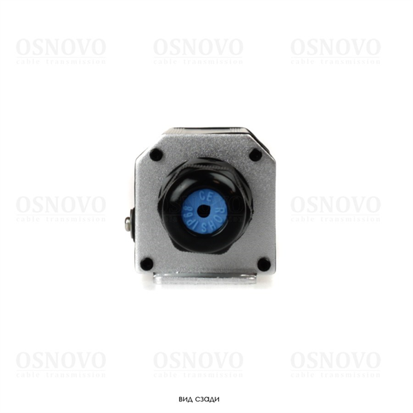 Фото OSNOVO E-PoE/2W Уличный PoE удлинитель 10M/100M Fast Ethernet до 500м (до 22W) со встроенной грозозащитой 6kV. Увеличение расстояния передачи данных + питание на 100м. При каскадном подключении - 2 x