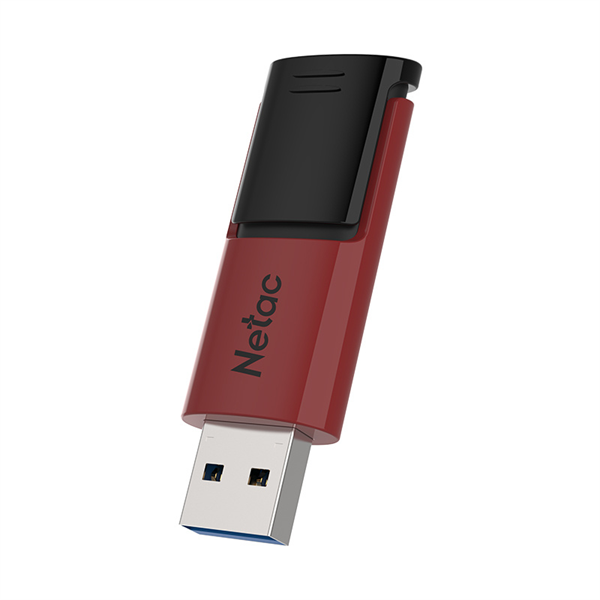 Фото Netac U182 Red 32GB USB3.2 Flash Drive, retractable (replaced NT03U182N-032G-30RE)