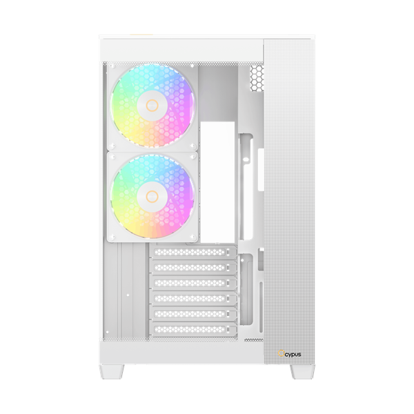 Фото Ocypus Delta C74 WH ARGB, ATX, Type-C*1, USB3.0*2, REAR 2x120mm ARGB