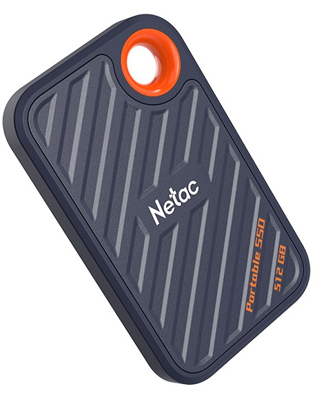 Фото Netac ZX20 512GB USB 3.2 Gen 2x2x2 Type-C External SSD, R/W up to 2000MB/1800MB/s, with USB C to A cable and 20Gbps USB C to C cable 5Y wty