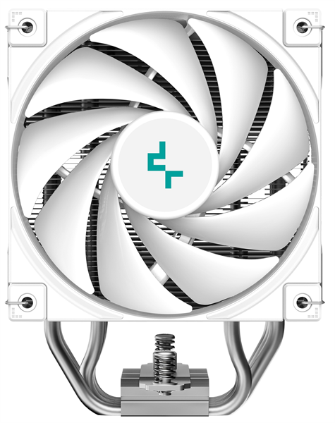 Фото DEEPCOOL AK500S DIGITAL SE WH LGA20XX/1700/1200/115X/AM5/AM4 (12шт/кор, TDP 240W, PWM, Fan 120mm, 5 тепл. трубок, Copper Base, белый) RET (R-AK500S-WHADMN-GJD)