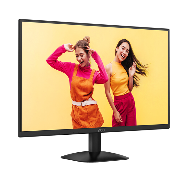 Фото 23,8" AOC 2560x1440, WLED, 16:9, IPS, 250 cd, 1300:1, 20M:1, 4ms, 178°/178°, HDMI, DP, 120Hz, Tilt, External, VESA, Black, 3y