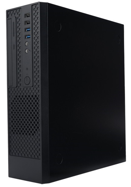 Фото Slim Case InWin CK709 Black _____ U3*2+U2*2+A(HD)+FAN+ intrusion switch Micro-ATX, mini-ITX(без блока питания)