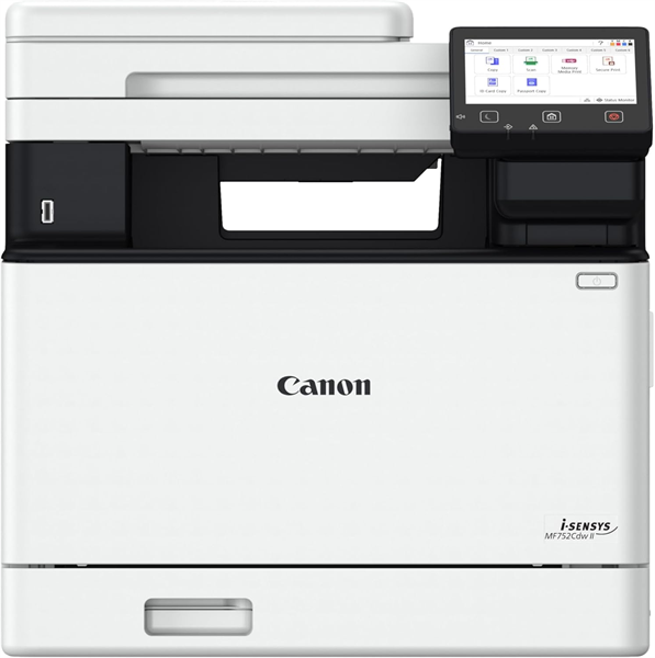 Canon i-SENSYS MF752Cdw II (MFP, A4, Color, 33ppm, 1200 dpi, Duplex, DADF, 1200MHz, 1GB, USB, RJ-45, Wi-Fi) (Cart 069/069H)