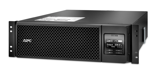 Фото APC Smart-UPS SRT RM, 5000VA/4500W, On-Line, Extended-run, Rack 3U (Tower convertible), Pre-Inst. Web/SNMP, with PC Business, Black, 1 year warranty