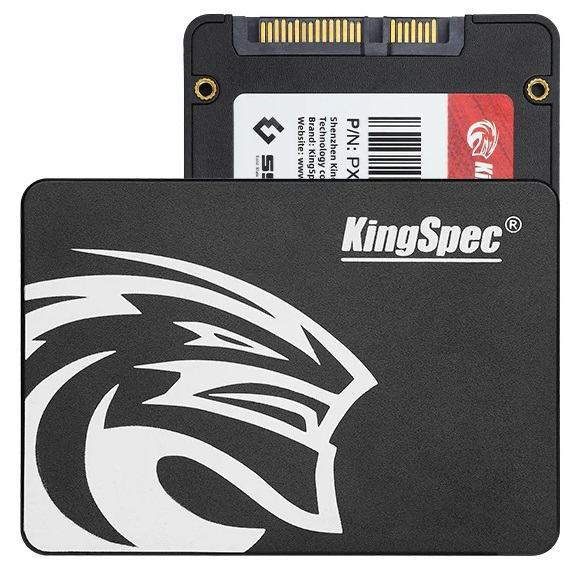 Фото KingSpec SSD 960GB SATA III 2.5" R570/W520MB/s 3D NAND MTBF 1M 68000/74000 IOPS 480TBW