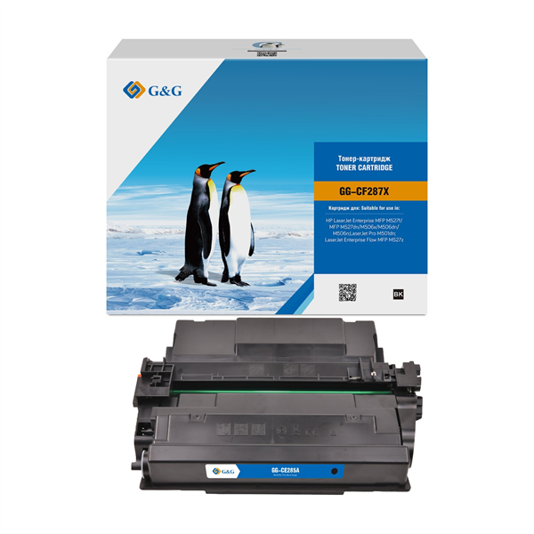 Картридж G&G GG-CF287X черный (18000стр.) для HP LJ M501/M506dn/M506n/M506x/n/dn, MFP M527z/f/dn
