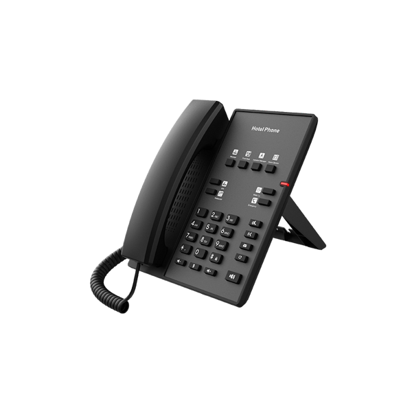 Фото Fanvil H1, 2 SIP-акк., POE, 1x100 Mbps, Чёрный, 8 прог. клав.