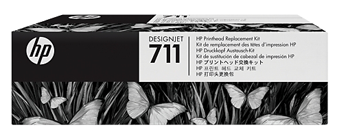 Печатающая головка HP 711 для DJ T120/T125/T130/T520/T525/T530