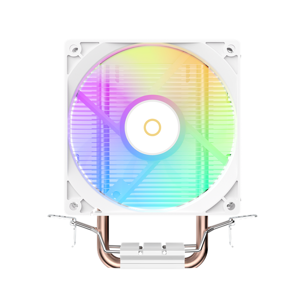 Ocypus Gamma A20 WH ARGB, 92mm FARGB FAN, Top FARGB Panel, 2 HEAT PIPES, 3-PIN, 1900 RPM, 21DBA, HYDRO BEARING, LGA115X/1200/1700/18XX, AM4/AM5