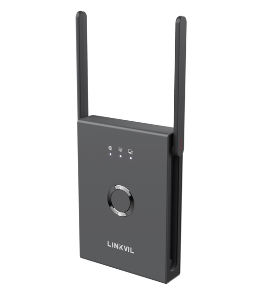 LINKVIL W710D DECT-базовая станция, 20 SIP-акк., 10 одноврем. выз., 10 клиентов, до 50м. в помещ., до 300м. прям. вид.