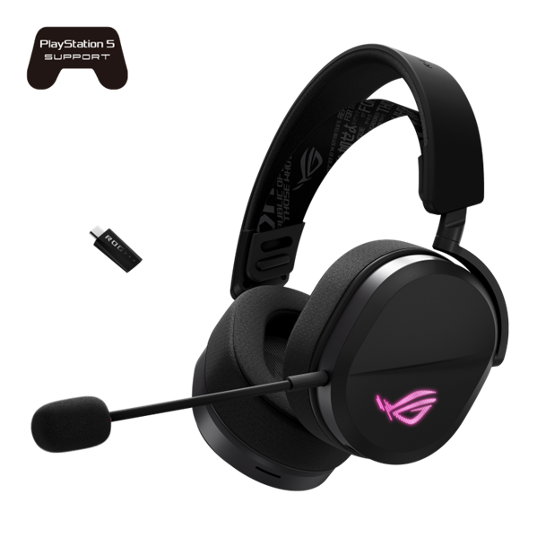 ASUS ROG PELTA, USB-C, 2.4GHz, Bluetooth, 309g, 20Hz~20kHz, RGB Lighting