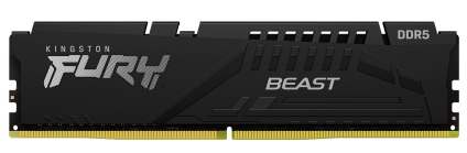 Kingston 64GB 5600MT/s DDR5 CL40 DIMM (Kit 2*32Gb) FURY Beast Black 1 Year Warrаnty